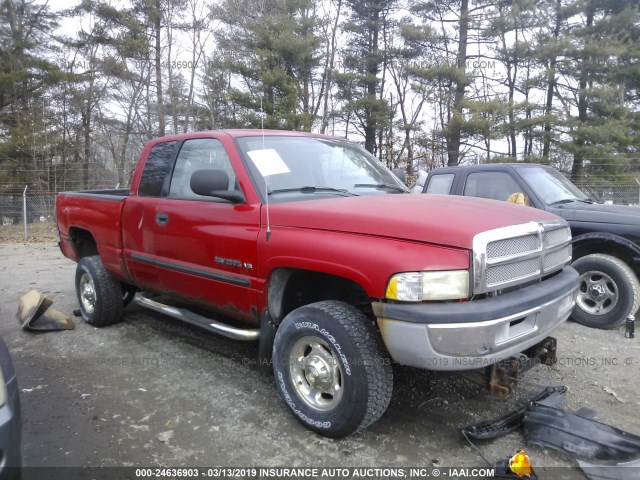 3B7KF23Z82M254181 - 2002 DODGE RAM 2500 RED photo 1