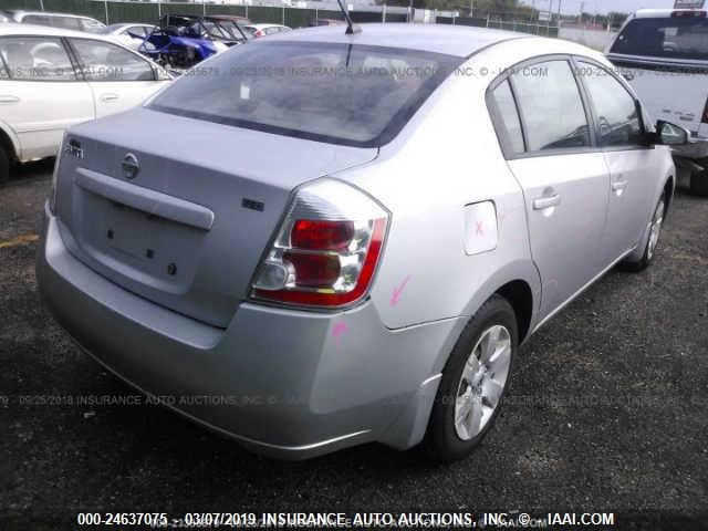 3N1AB61E39L639228 - 2009 NISSAN SENTRA 2.0/2.0S/2.0SL SILVER photo 4