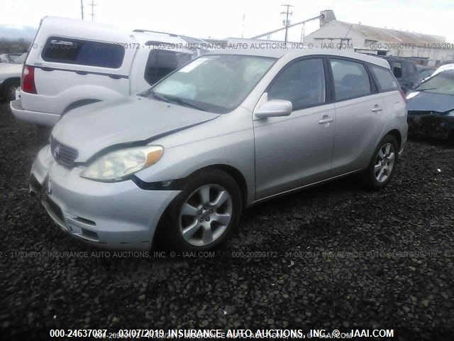 2T1KY38E33C000684 - 2003 TOYOTA COROLLA MATRIX XRS SILVER photo 2