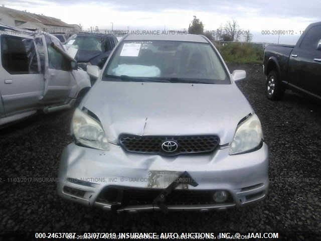 2T1KY38E33C000684 - 2003 TOYOTA COROLLA MATRIX XRS SILVER photo 6