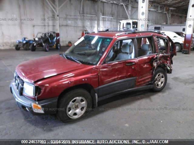 JF1SF6358WH780007 - 1998 SUBARU FORESTER L Unknown photo 2