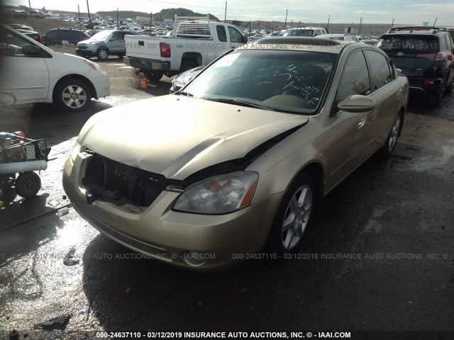 1N4BL11E52C140519 - 2002 NISSAN ALTIMA SE GOLD photo 2