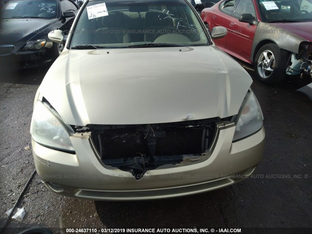 1N4BL11E52C140519 - 2002 NISSAN ALTIMA SE GOLD photo 6