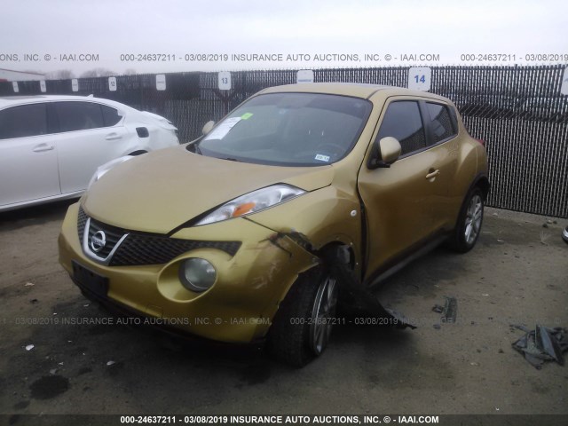 JN8AF5MR2DT206406 - 2013 NISSAN JUKE S/SV/SL GOLD photo 2