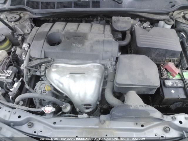 4T4BF3EK7BR211812 - 2011 TOYOTA CAMRY SE/LE/XLE 灰色 照片 10