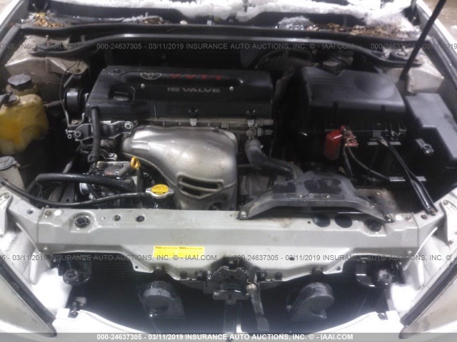 JTDBE32KX30190131 - 2003 TOYOTA CAMRY LE/XLE 银色 照片 10