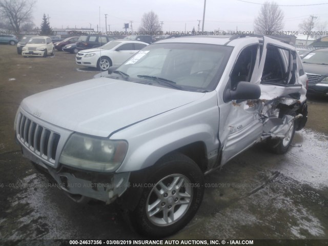 1J4GW48N44C254765 - 2004 JEEP GRAND CHEROKEE LAREDO/COLUMBIA/FREEDOM 银色 照片 2