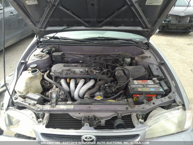 1NXBR18E3WZ044382 - 1998 TOYOTA COROLLA VE/CE/LE PURPLE photo 10