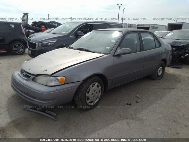 1NXBR18E3WZ044382 - 1998 TOYOTA COROLLA VE/CE/LE PURPLE photo 2