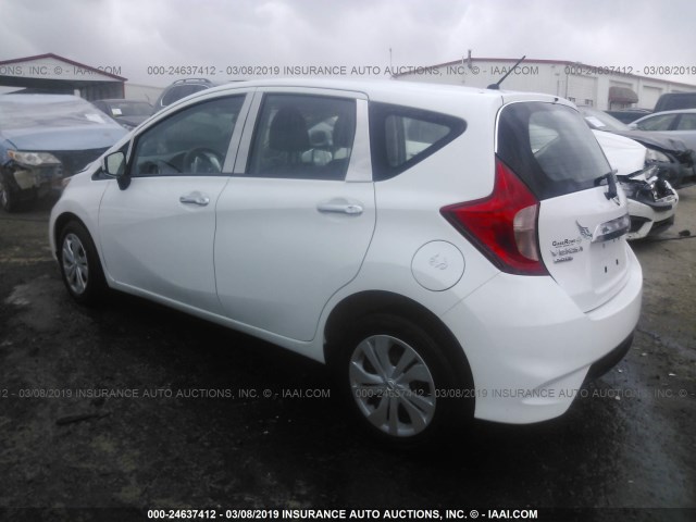 3N1CE2CP9HL354247 - 2017 NISSAN VERSA NOTE S/S PLUS/SV/SL/SR WHITE photo 3