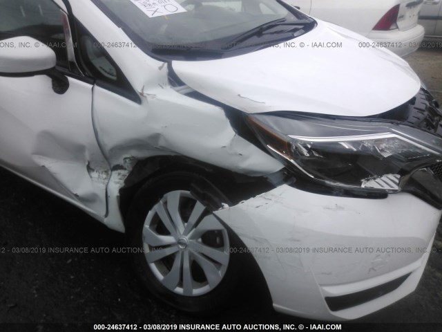 3N1CE2CP9HL354247 - 2017 NISSAN VERSA NOTE S/S PLUS/SV/SL/SR WHITE photo 6