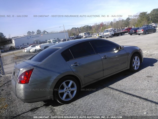 1N4BA41E84C903983 - 2004 NISSAN MAXIMA SE/SL GOLD photo 4