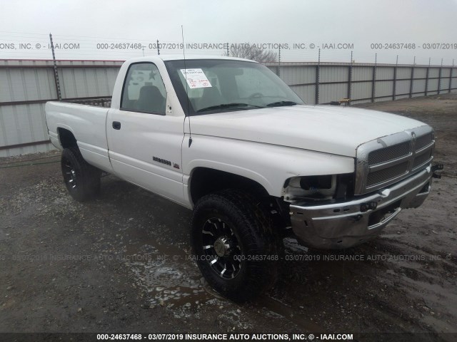 1B7KF26Z0VJ628019 - 1997 DODGE RAM 2500 WHITE photo 1