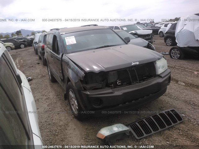 1J4GS48K96C172373 - 2006 JEEP GRAND CHEROKEE LAREDO/COLUMBIA/FREEDOM 灰色 照片 1