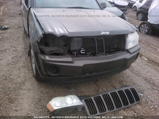 1J4GS48K96C172373 - 2006 JEEP GRAND CHEROKEE LAREDO/COLUMBIA/FREEDOM 灰色 照片 6