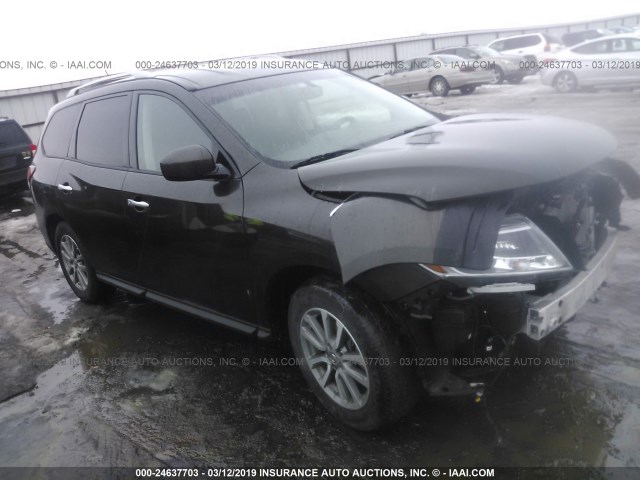 5N1AR2MM1GC611078 - 2016 NISSAN PATHFINDER S/SV/SL/PLATINUM TURQUOISE photo 1