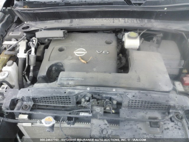 5N1AR2MM1GC611078 - 2016 NISSAN PATHFINDER S/SV/SL/PLATINUM TURQUOISE photo 10