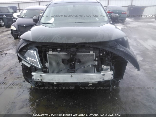 5N1AR2MM1GC611078 - 2016 NISSAN PATHFINDER S/SV/SL/PLATINUM TURQUOISE photo 6