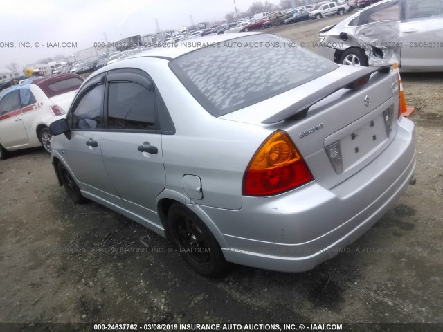 JS2RA62S265304583 - 2006 SUZUKI AERIO SILVER photo 3