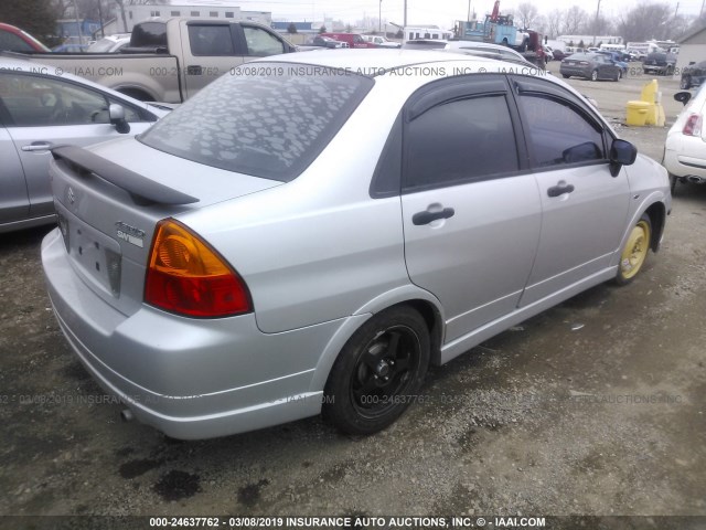 JS2RA62S265304583 - 2006 SUZUKI AERIO SILVER photo 4