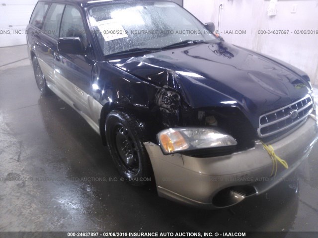 4S3BH675027614191 - 2002 SUBARU LEGACY OUTBACK AWP 蓝色 照片 6