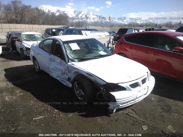 1G2NF52F72C312230 - 2002 PONTIAC GRAND AM SE1 WHITE photo 1