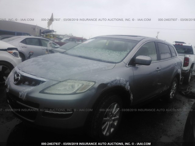 JM3TB38V980159840 - 2008 MAZDA CX-9 SILVER photo 2