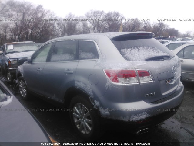 JM3TB38V980159840 - 2008 MAZDA CX-9 SILVER photo 3