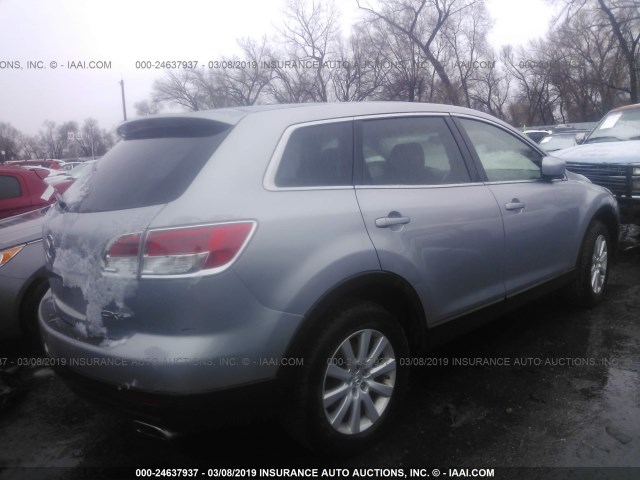 JM3TB38V980159840 - 2008 MAZDA CX-9 SILVER photo 4