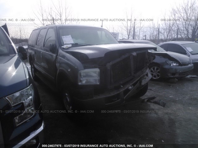 1FMNU43S95ED42678 - 2005 FORD EXCURSION LIMITED GRAY photo 1