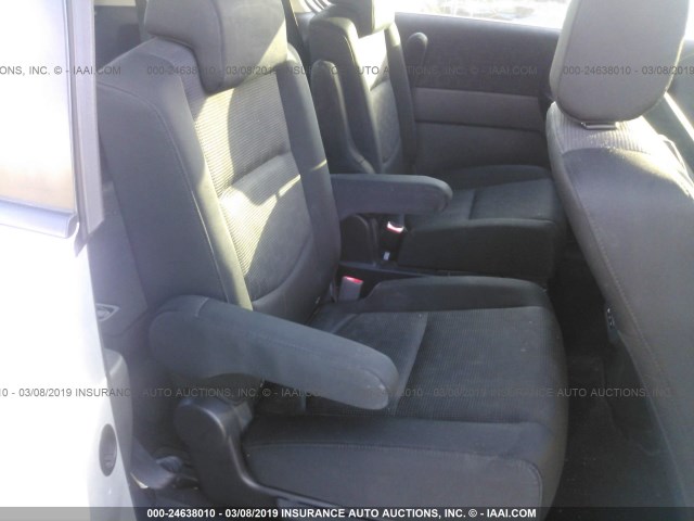 JM1CR293280316636 - 2008 MAZDA 5 SILVER photo 8