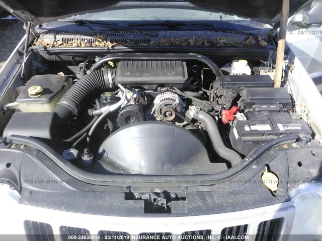 1J4GR48K76C315655 - 2006 JEEP GRAND CHEROKEE LAREDO/COLUMBIA/FREEDOM 银色 照片 10