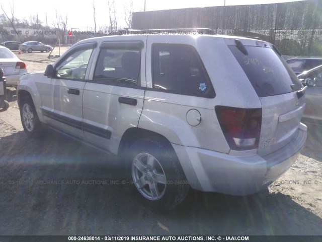 1J4GR48K76C315655 - 2006 JEEP GRAND CHEROKEE LAREDO/COLUMBIA/FREEDOM 银色 照片 3