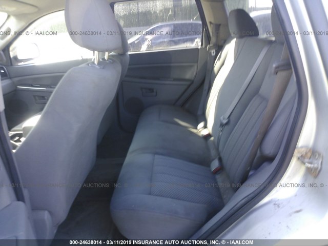 1J4GR48K76C315655 - 2006 JEEP GRAND CHEROKEE LAREDO/COLUMBIA/FREEDOM 银色 照片 8
