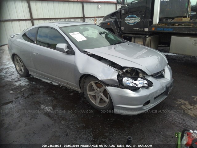 JH4DC53022C007405 - 2002 ACURA RSX TYPE-S SILVER photo 1