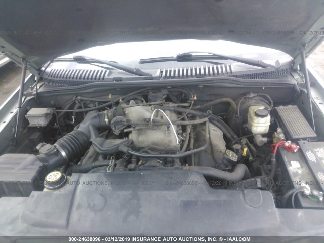 5LMEU88H65ZJ32260 - 2005 LINCOLN AVIATOR 绿色 照片 10