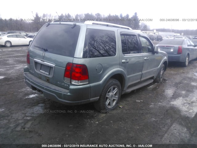 5LMEU88H65ZJ32260 - 2005 LINCOLN AVIATOR 绿色 照片 4