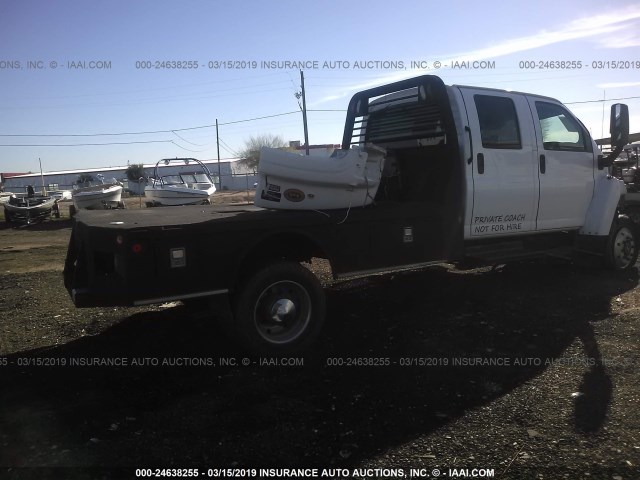 1GBE5E3988F403557 - 2008 CHEVROLET C5500 C5E042 WHITE photo 4