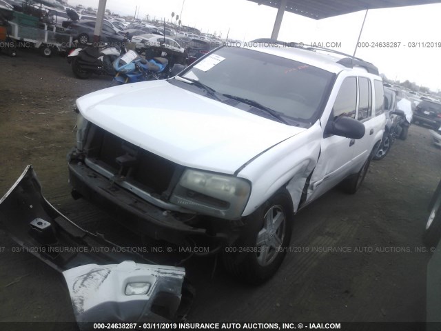 1GNET16S032172816 - 2003 CHEVROLET TRAILBLAZER EXT WHITE photo 2