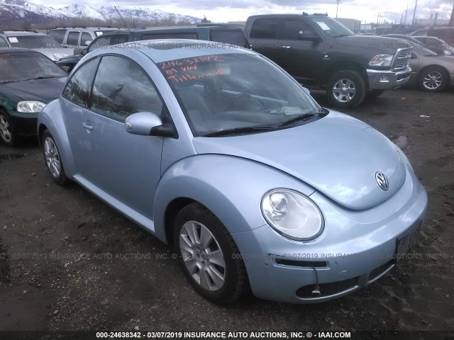 3VWRW31C89M515853 - 2009 VOLKSWAGEN NEW BEETLE S/SE SILVER photo 1