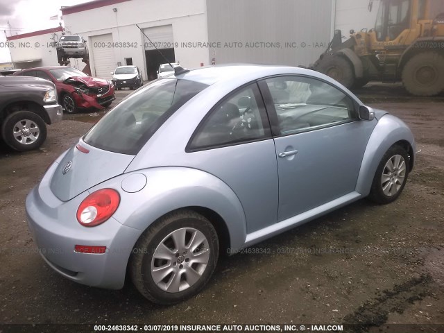 3VWRW31C89M515853 - 2009 VOLKSWAGEN NEW BEETLE S/SE SILVER photo 4