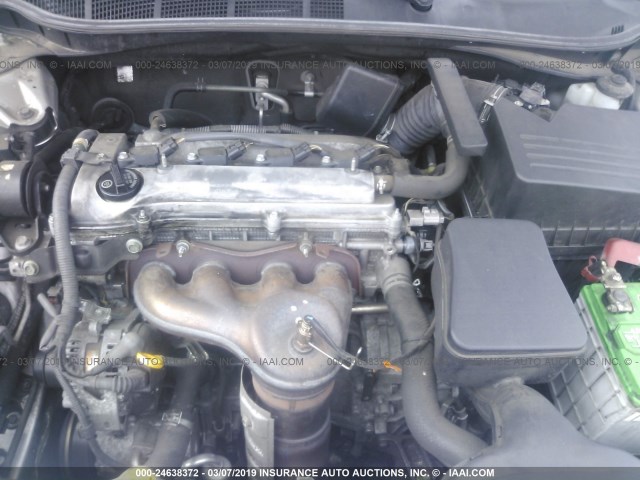 4T1BE46K58U212774 - 2008 TOYOTA CAMRY CE/LE/XLE/SE 银色 照片 10