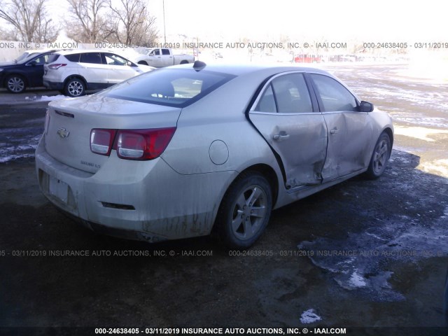 1G11B5SL7EF274957 - 2014 CHEVROLET MALIBU LS CREAM photo 4
