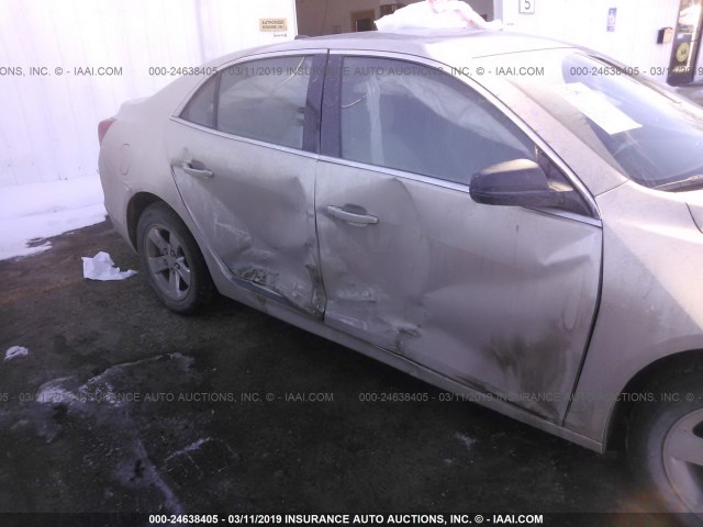 1G11B5SL7EF274957 - 2014 CHEVROLET MALIBU LS CREAM photo 6
