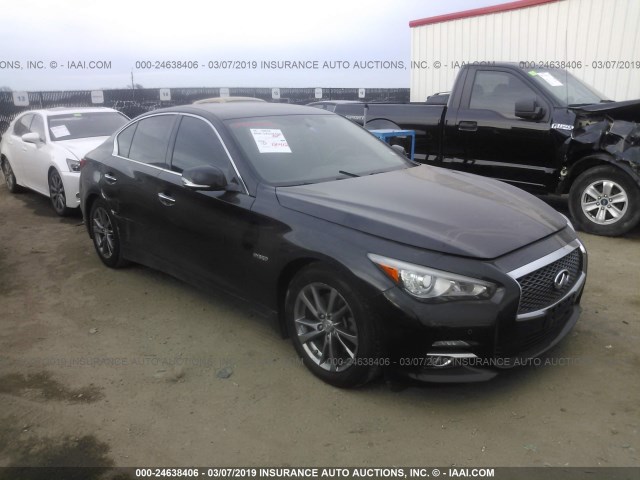 JN1AV7AP2EM691920 - 2014 INFINITI Q50 HYBRID PREMIUM/SPORT BLACK photo 1