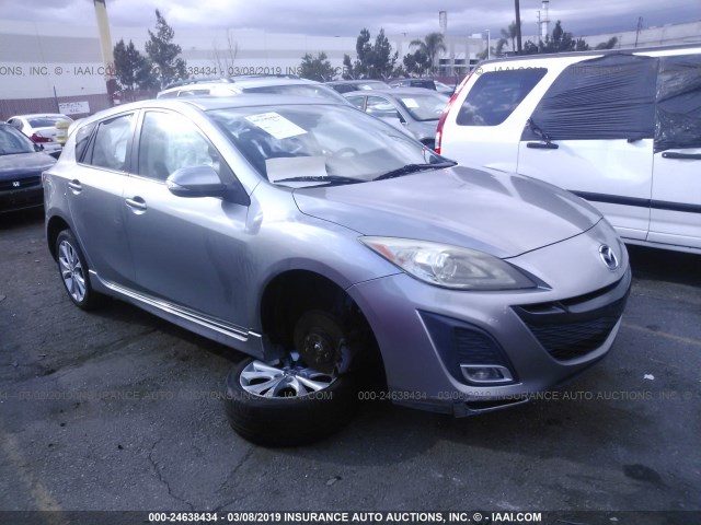 JM1BL1H69A1165216 - 2010 MAZDA 3 S GRAY photo 1