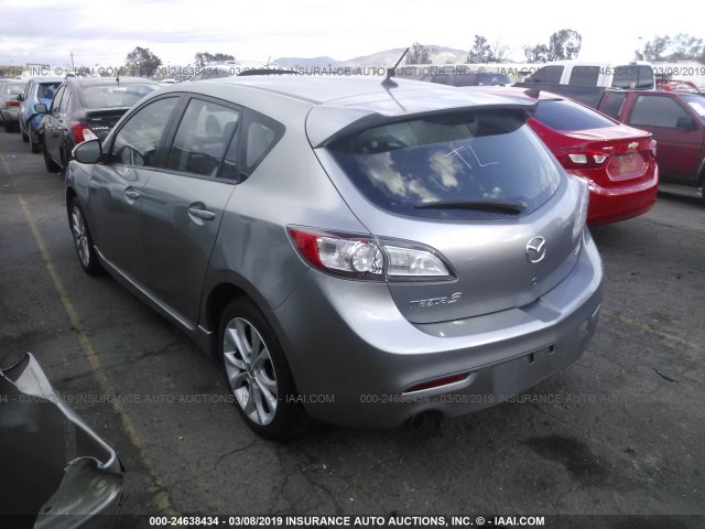 JM1BL1H69A1165216 - 2010 MAZDA 3 S GRAY photo 3