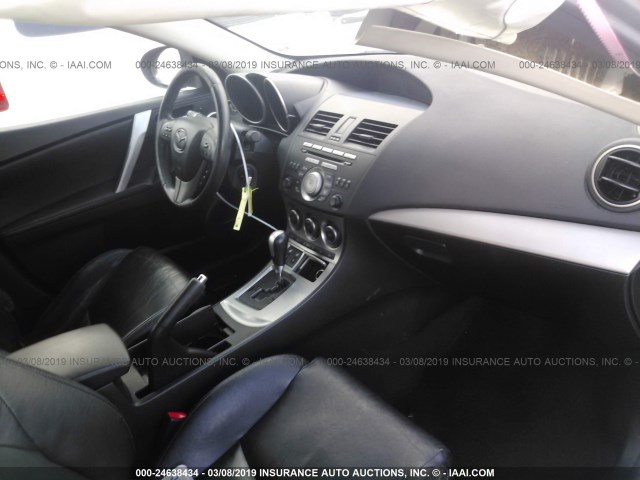 JM1BL1H69A1165216 - 2010 MAZDA 3 S GRAY photo 5