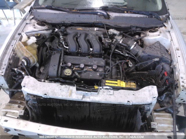 1FAFP55S1YA168187 - 2000 FORD TAURUS SES SILVER photo 10