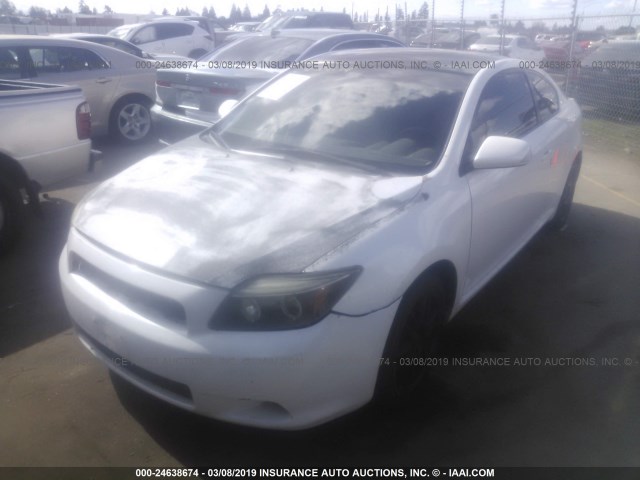 JTKDE177070209463 - 2007 TOYOTA SCION TC თეთრი ფოტო 2